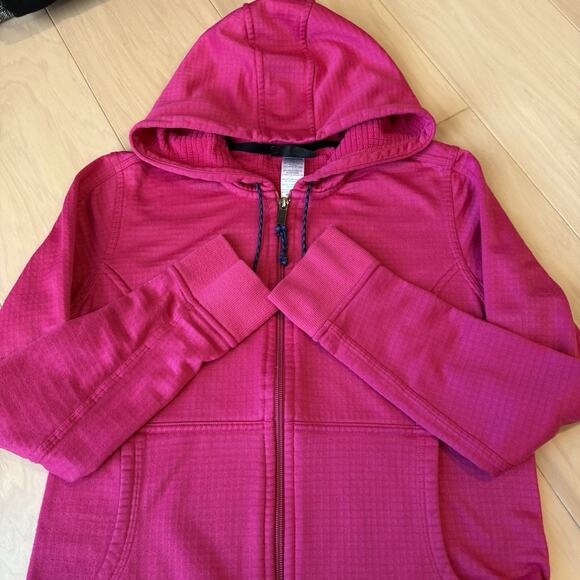 Patagonia Upslope Hoody Women's Medium Pink R1 Lightweight Full Zip Outerwear - Picture 4 of 10